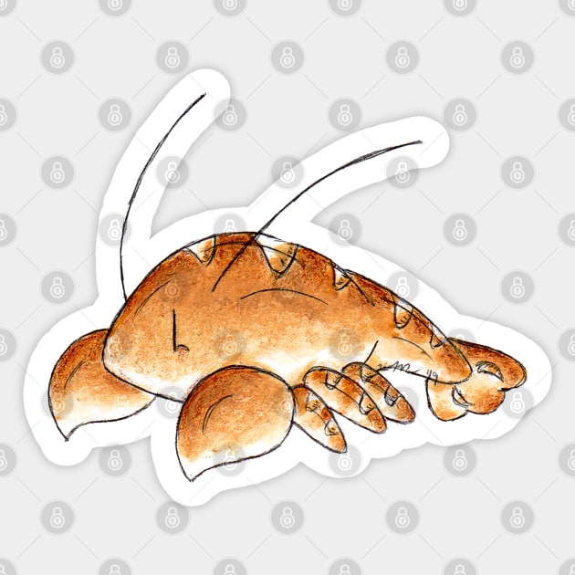 Lobster Roll Sticker by KristenOKeefeArt